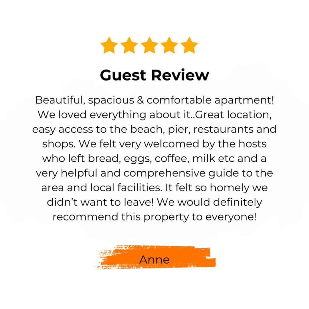Stunning 2 Bed Apartment Sea Views And Parking 워딩 외부 사진
